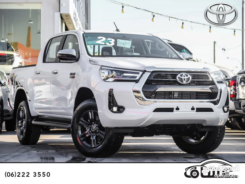 متوفر الان بالصنف الأوروبي   Toyota Hilux 2023