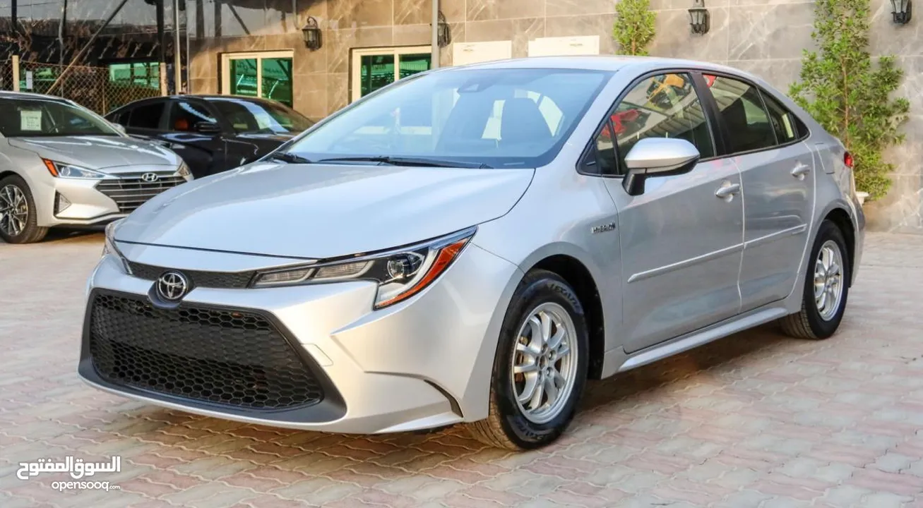 تويوتا كارولا هايبرد 2021 بحالة الوكالة Toyota corolla