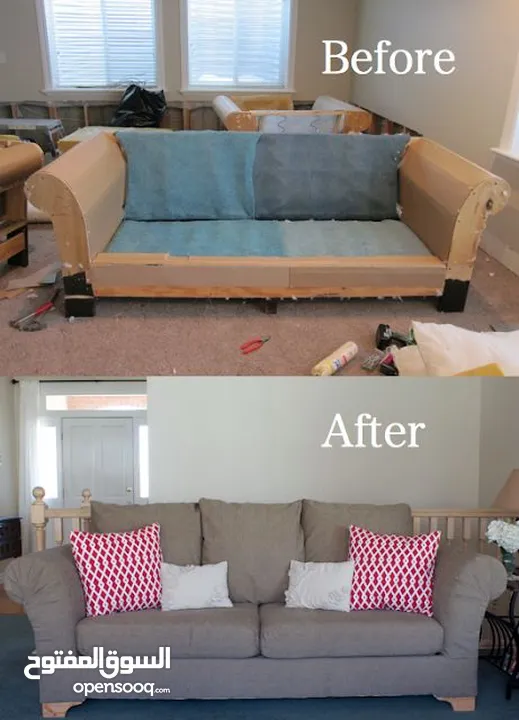 SOFS UPHOLSTERY/ FABRIC CHANGING