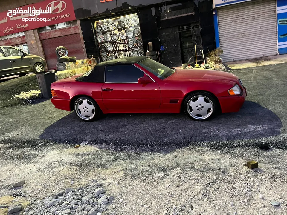 مرسيدس SL500 كشف