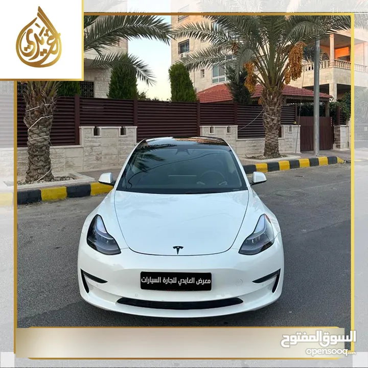 تيسلا موديل 2022 TESLA MODEL 3 بدفعة اولى 2400
