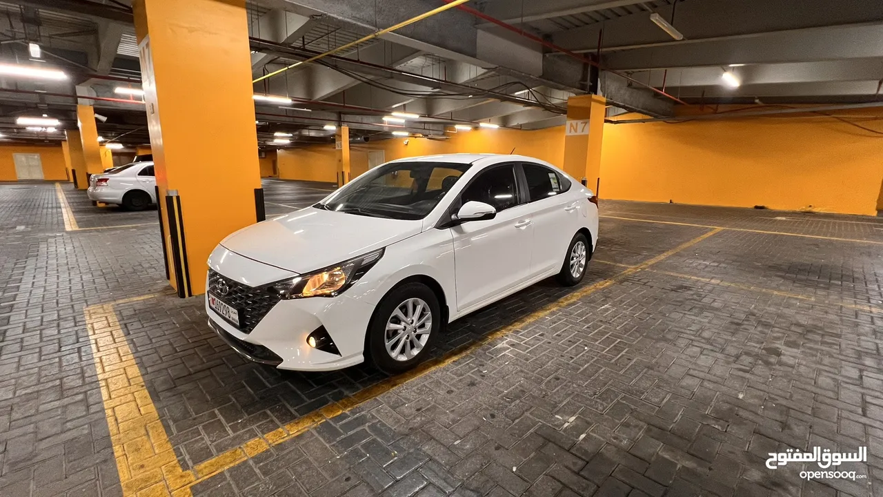 Hyundai Accent 2021 Full option ‎‏1.6L - 4 Cylinder