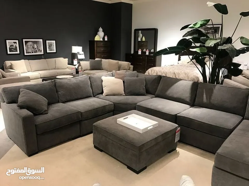 كورنر امريكي تفصيل حسب الطلب اطقم كنب وكورنر