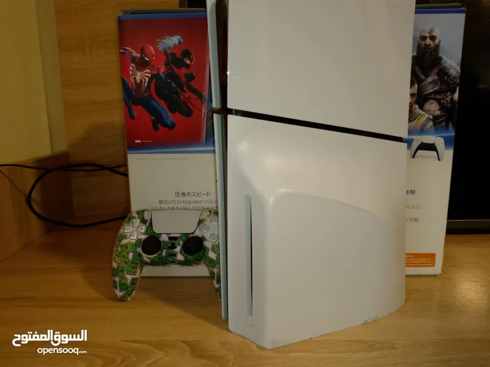 قابل للتفاوض شيء بسيط PlayStation 5 Slim بحاله الوكاله استخدام 5اشهر