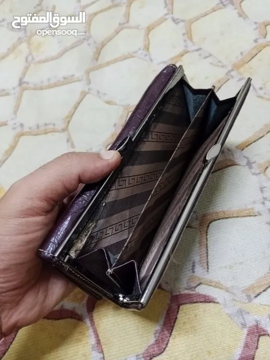 محفظة جلدية فاخرة وانيقة كونكورد Concorde للسيدات قابلة للطي مصنوعة من الجلد الأصلي الطبيعي 100 ٪