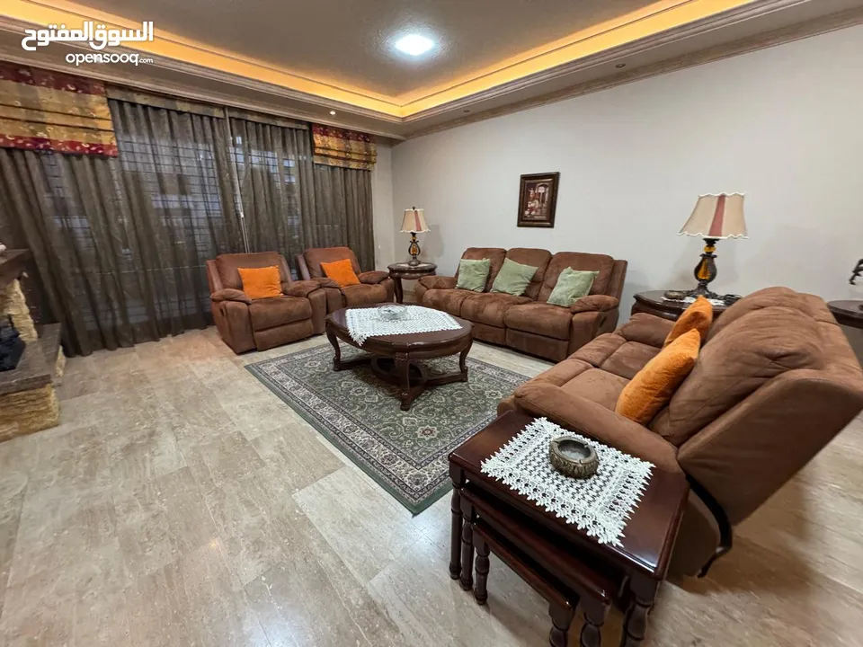 شقة مفروشة - الرابية -4نوم 2ماستر - 375م - اعلان رقم - C67 -