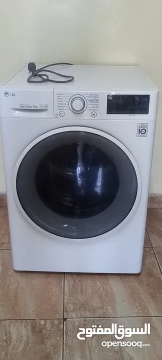 نشافه LG استعمال شهر وبحالة الوكالة أعلى مواصفات سمارت تحكم عن بعد واي فاي