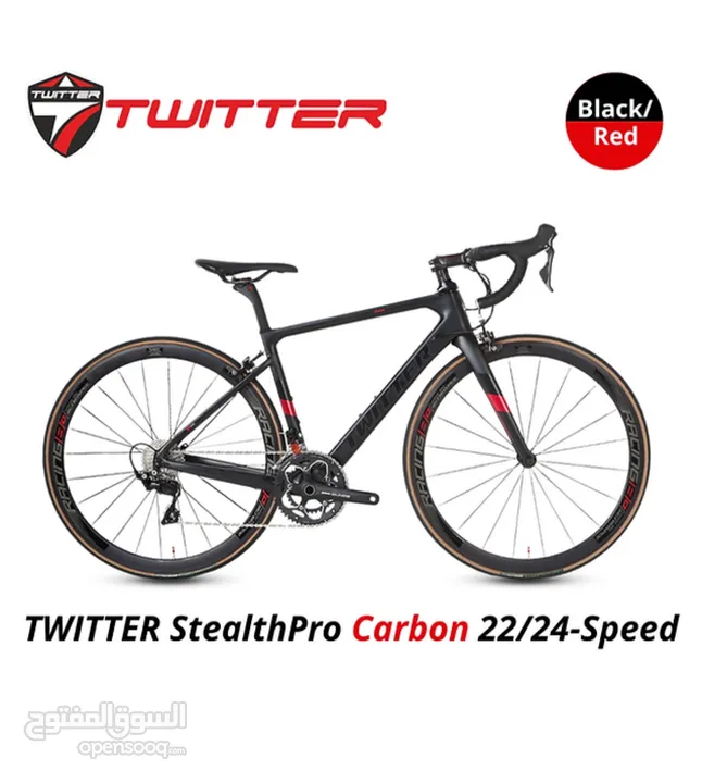 TWITTER Stealth Carbon Road ‏ TWITTER Bike