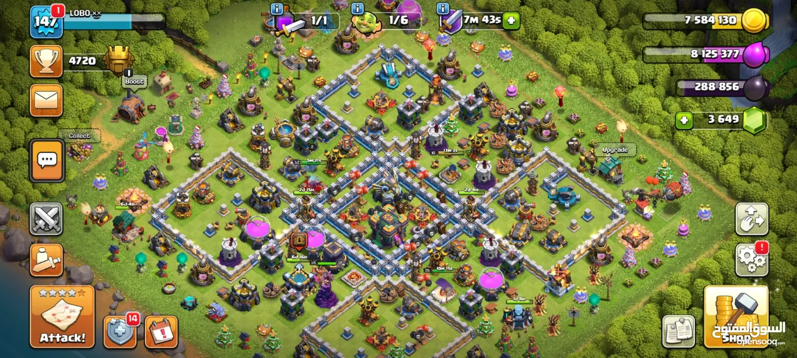 clash of clans TH 14