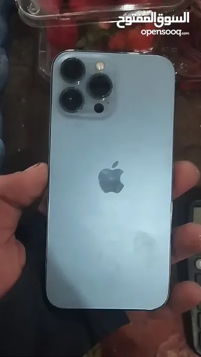iphone 13 pro max 256 لون ازرق سماوي
