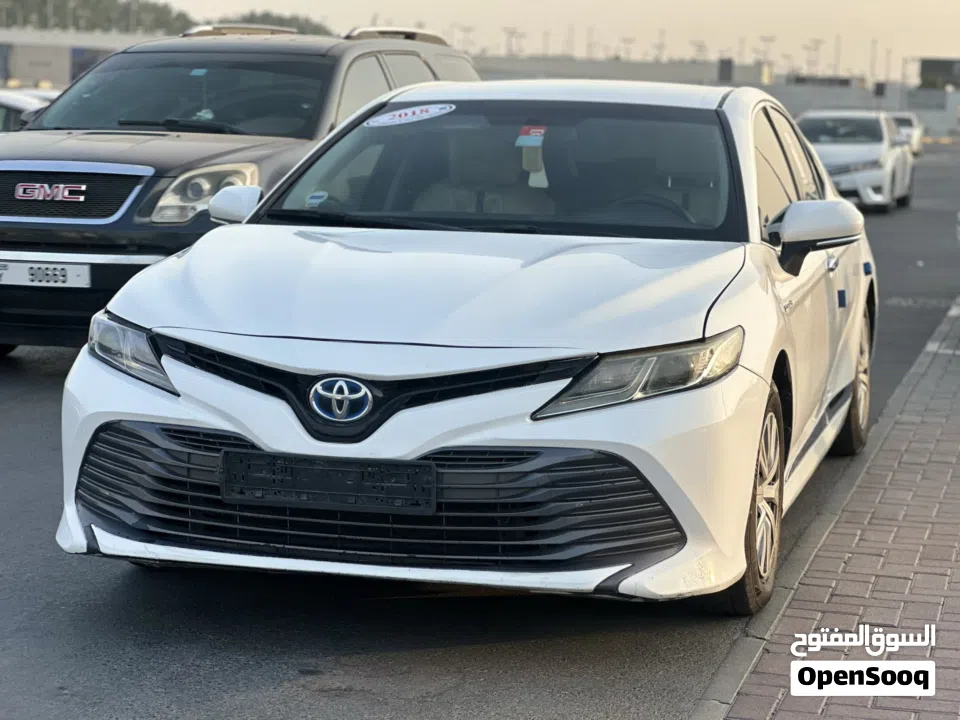 كامري خليجي موديل 2018 نص فل رقم تنين مثبت تحكم داخل بيج شاشي كامرا مثبت بدون حوادث ضمان تصدير