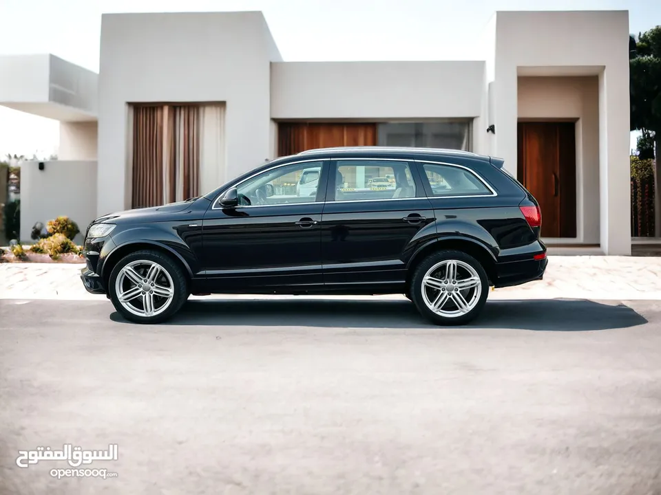 AED 1,940 PM  AUDI Q7 3.0 S-LINE  SUPERCHARGED  FULL OPTION  0% DOWNPAYMENT  GCC