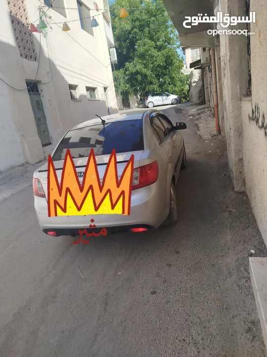 كيا ريو موديل 2008  ماتور 1600 بنزين  السياره بحاله ممتازه جدا