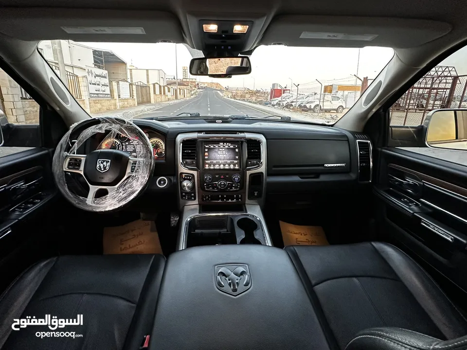 Ram 1500 ecodiesel Laramie 4x4 2017 فحص ، كلين ، تيربو ديزل ، مميز