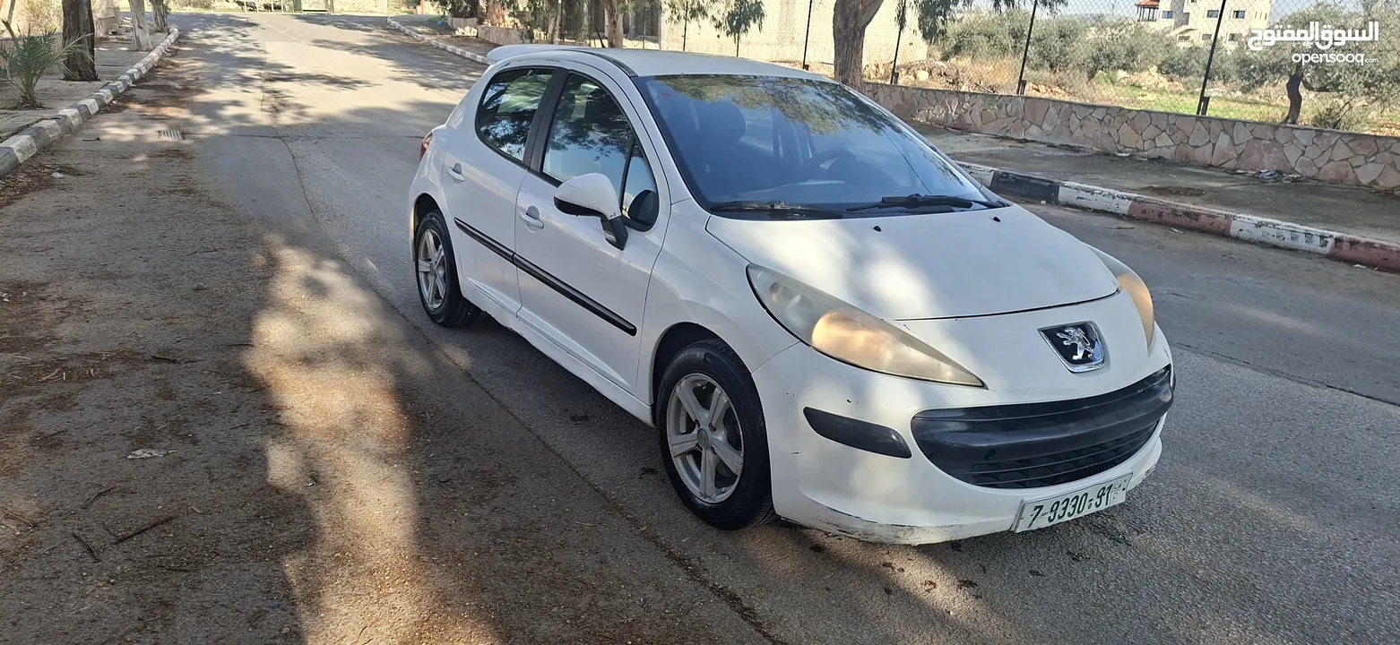 بيجو 207 مش 206موديل 2008-اتومتيك -ماتور 1600اصل برايفت فحص الف وسعر محرقة كاش نظيفة من الاخر