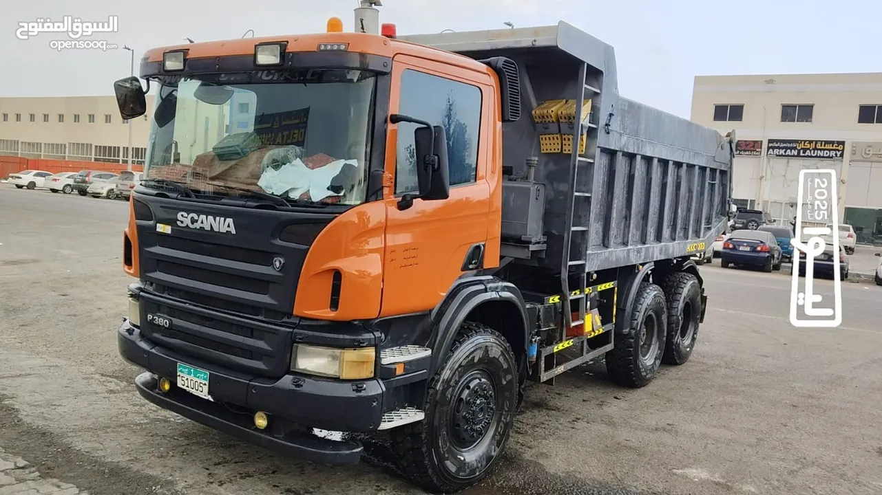 Scania 6x6 Tipper Truck 2011 model