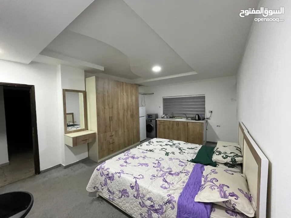 استديو مفروش للإيجار في الماصيون قرب بنك القدس