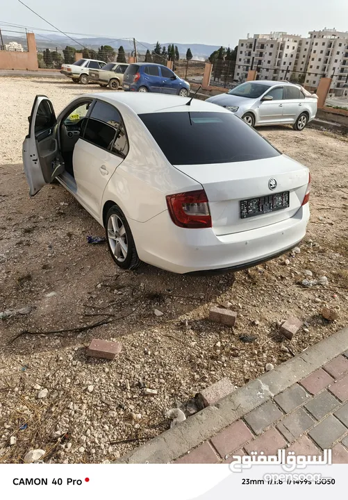 سكودا رابيد 2014  اصل برايفت