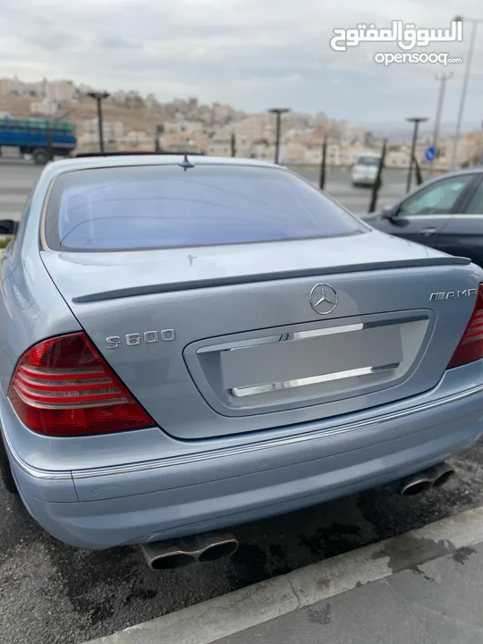 Mercedes-Benz  s600 amg  Black series  مميزه جدا