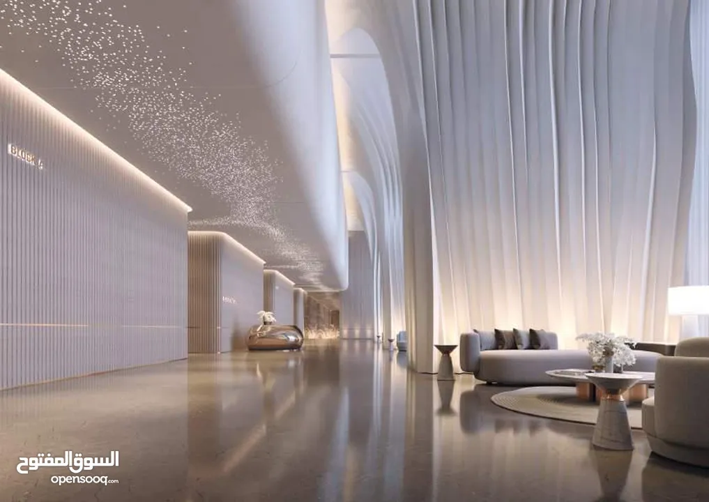 شقة مميزة بمساحة واسعة 873 قدم في واحد من أطول أبراج العالم في قلب دبي بمقدم 20% فقط