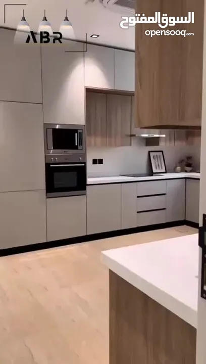 مطبخ لامينيت اسباني او ألماني 4×4...3×4.حرف L.او U.