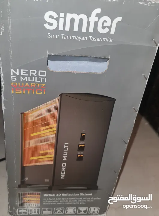 مدفأة كهرباء استعمال بسيط  2750 Watt الياسمين