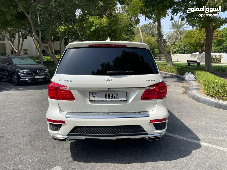 Mercedes GL500 AMG, GCC Spec, Full Option, Full Original Paints, Rear Entertainment