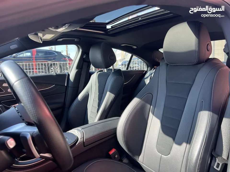 مرسيدس CLS350 AMG كت فتحة ميموري اربع كاميرات كراسي مساج 2023 اسود وارد المانيا بحالة الزيرو