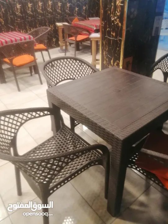 اثاث حدائق ومقاهي للبيع