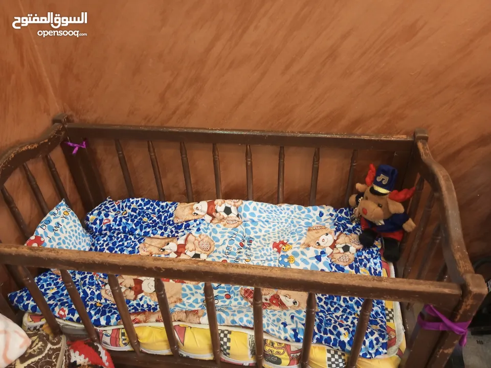 تخت اطفال لغايه عمر 6 سنوات