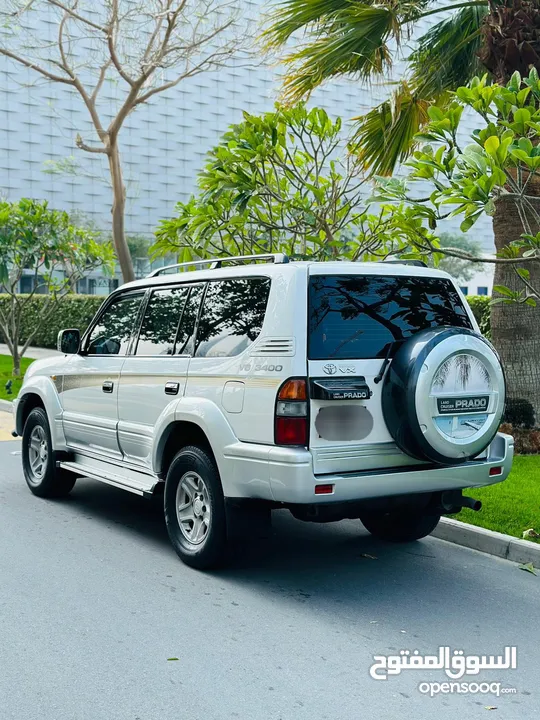 TOYOTA LAND CRUISER PRADO VX V6 4WD  Year-1999.4 Wheel drive 7 seater Jeep.Single owner.