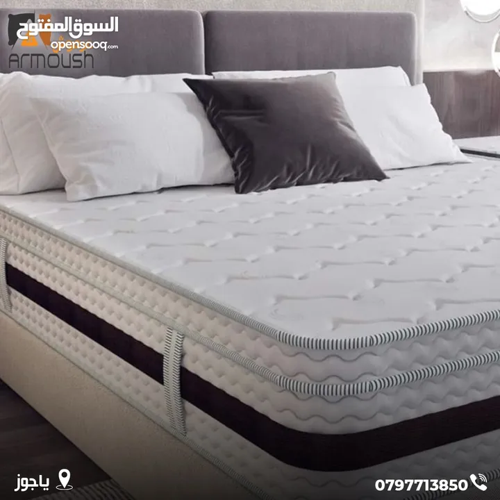 فرشات ريتشموند الزنيركيه الصحيه الطبيه اقوى العروض في المملكه مقاس 170*190 ب135د