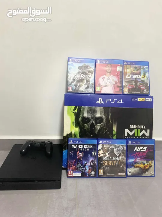بلايستيشن فور سلم شبه جديد