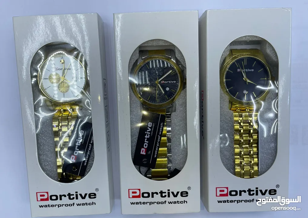 portive analoge watches(3in1 combo)