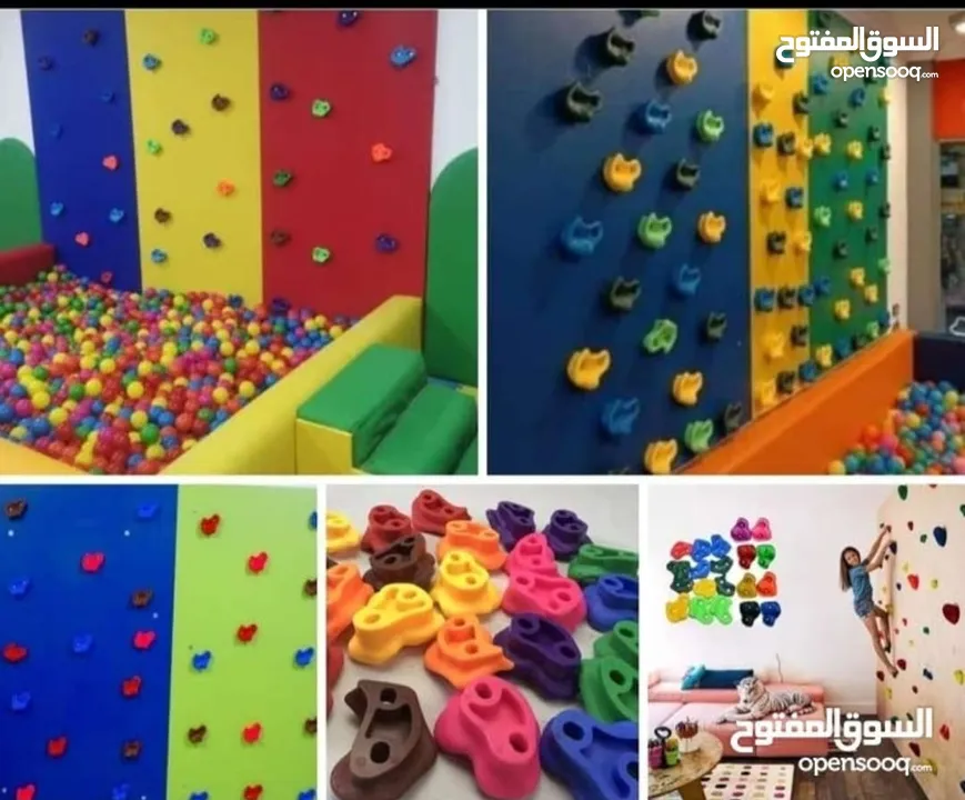 حجارة تسلق للروضات والحضانات ومناطق الالعاب
