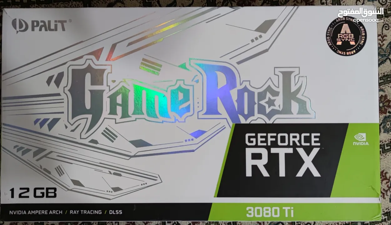 كرت شاشة RTX 3080Ti palit gamerock
