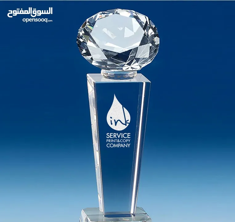 شهادات ودروع تقدير واجندات صناعة أعلام  مكاتب