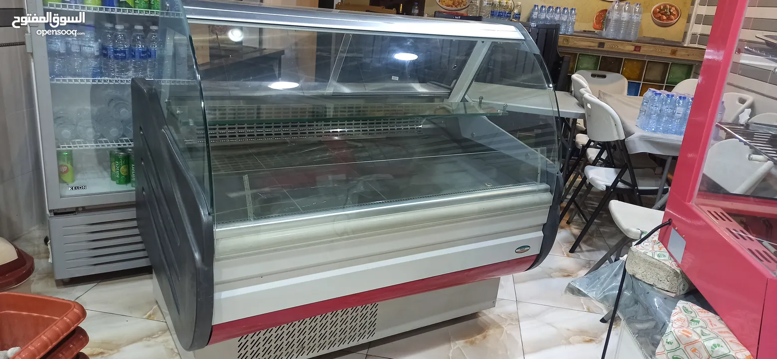 meat freezer showcase for sale