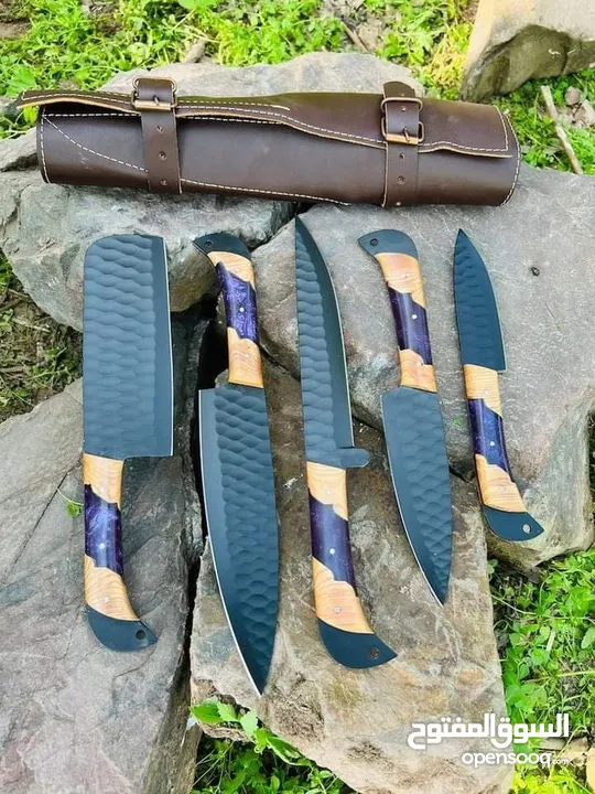 Handmade kitchen folding knives