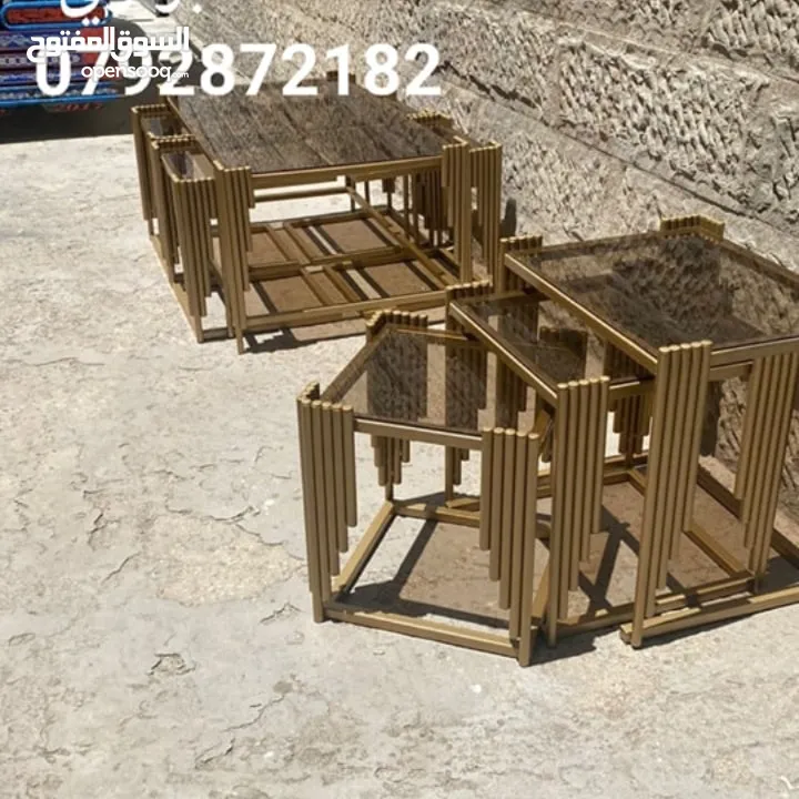 طاولات سفرة  طاولات وسط  طاولات سيرفس  مداخل