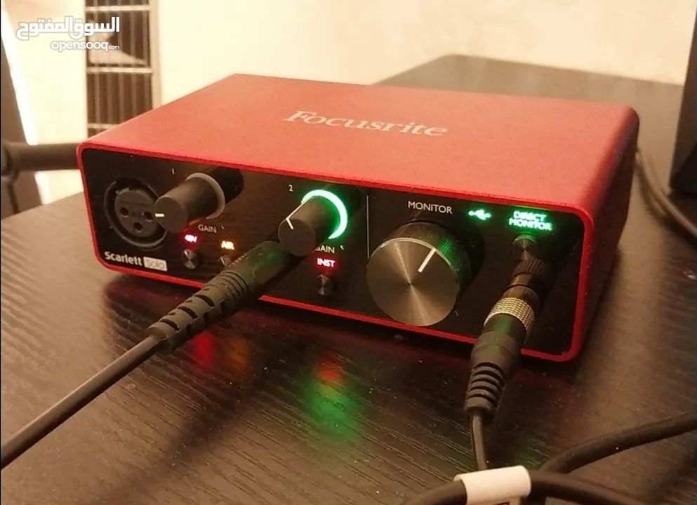 Audio interface (focusrite scarlett solo 3rd gen)