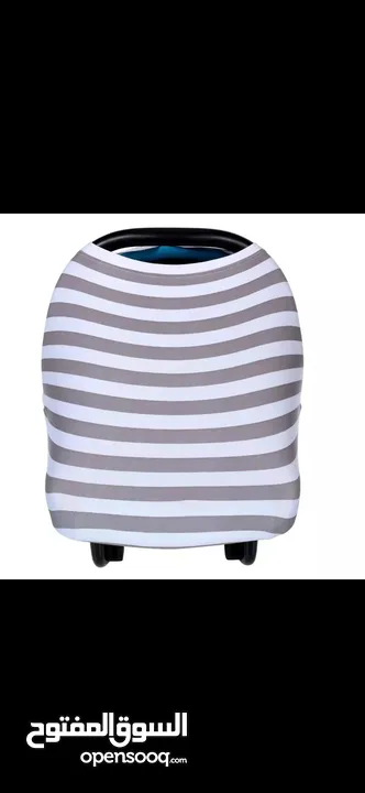 غطاء رضاعة 6 في 1 – عملي وآمن لكل أم Multi-Use Nursing Cover 6-in-1
