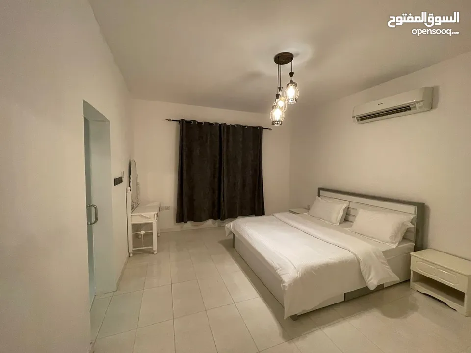 Al Ansab furnished apartment for daily 25omr and monthly 450omr rent