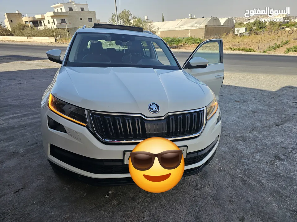 سكودا كودياك 2018 بالرخصة ماتور 2000 ديزل 190حصان