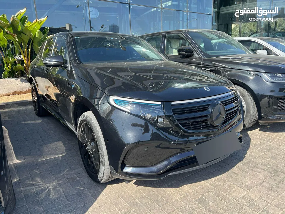 مرسيدس بنز EQC كهربائية بالكامل 2022 Mercedes Benz EQC 350 4MATIC Black Edition