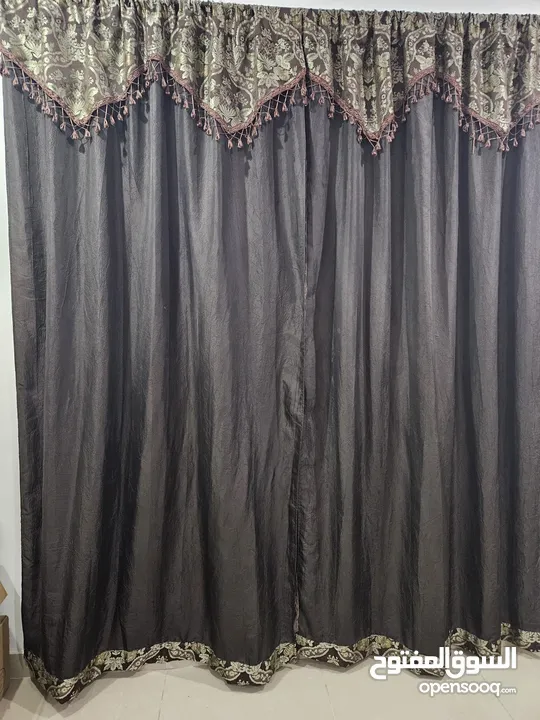 Curtains Set (with Rod) Clearance Sale