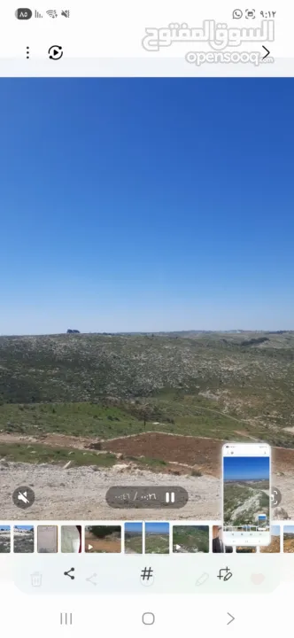 قطعة ارض مميزه للبيع الخليل دورا خلة العقد مساحة الارض 590 متر