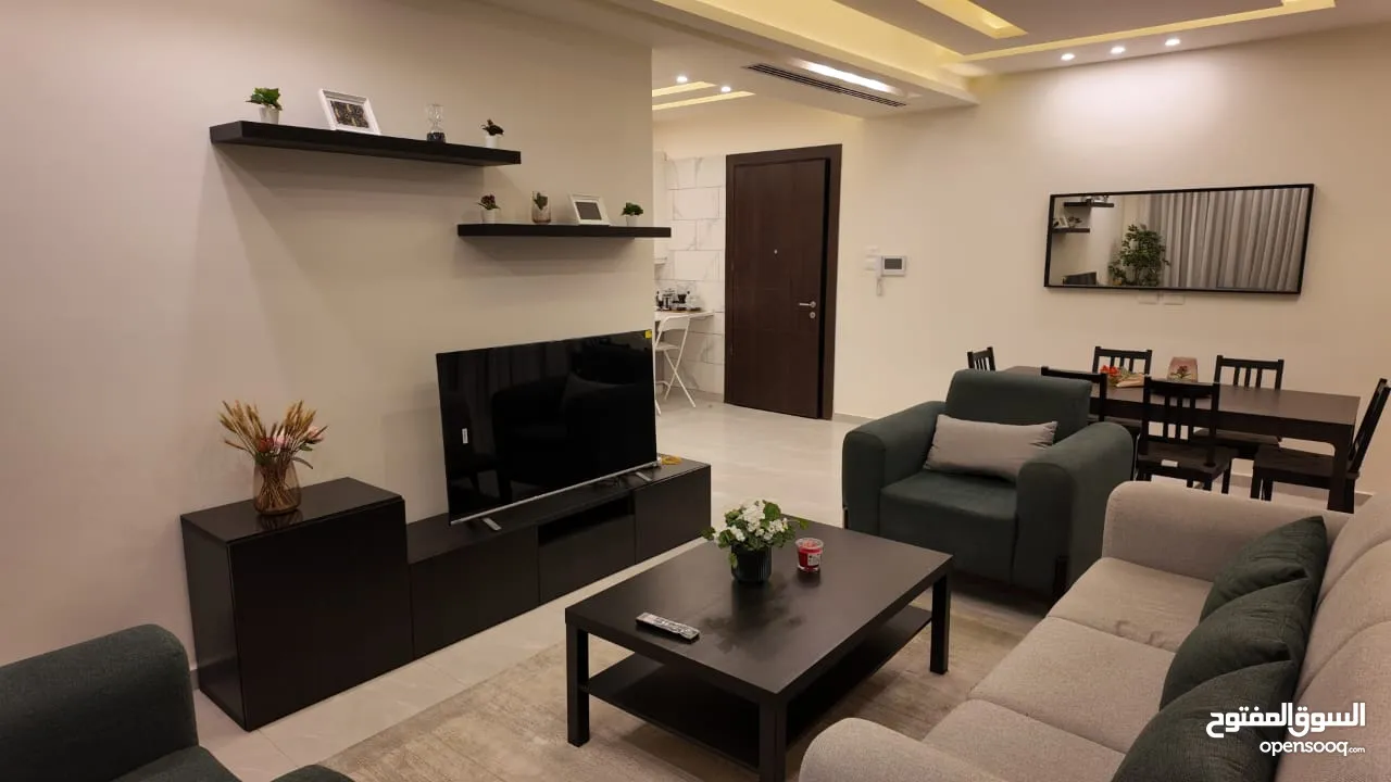 شقة مفروشة ارضية في عبدون - 14256