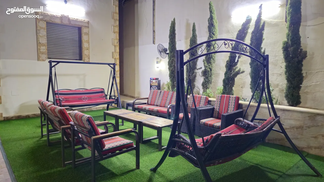 شاليه و مزرعة القمر منطقة الراما البحر الميت للإيجار