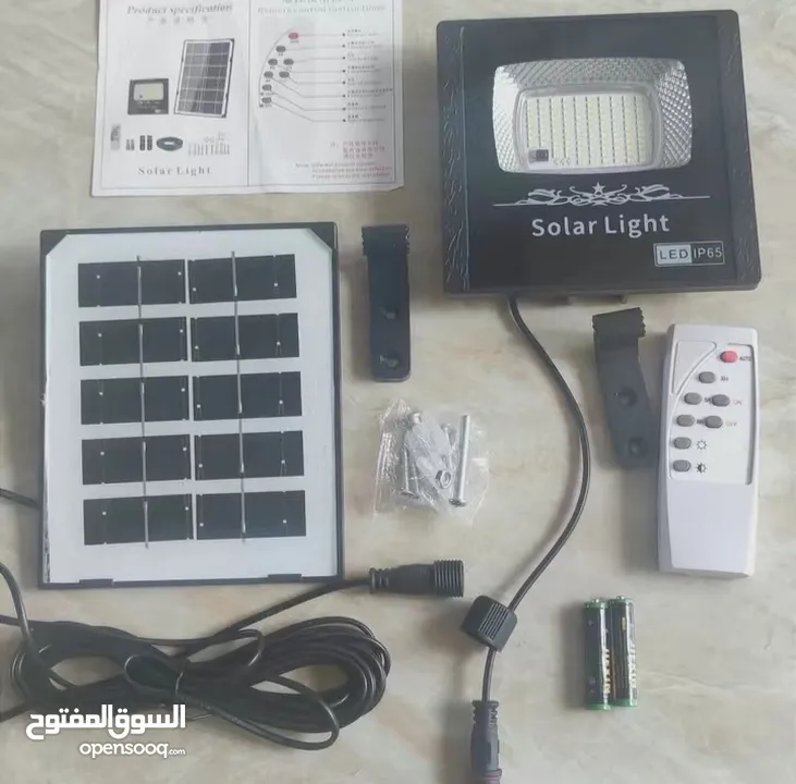 كشاف طاقه شمسيه  للاناره والديكور  الداخلي والخارجي في المملكه بأفضل الأسعار